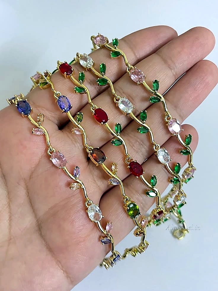 Tulip Charm Bracelet